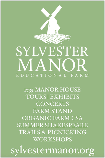 Sylvester Manor Educational Farm vertical business card.