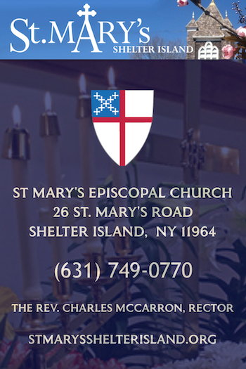 St. Mary’s Episcopal Church vertical business card.