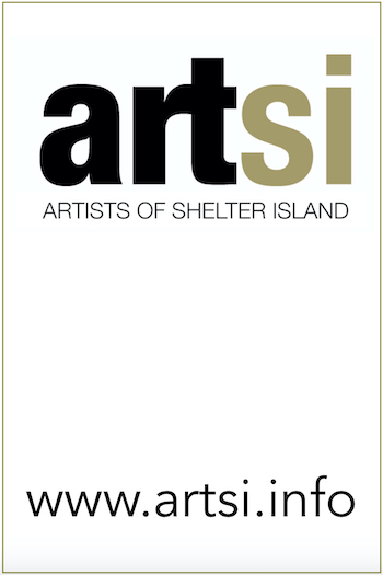 ARTSI logo, with words Artists of Shelter Island beneath the acronym