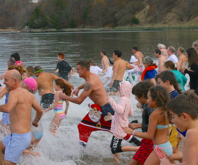 Friends of the Library Turkey Plunge