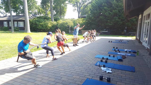 Shelter Island Yoga and Fitness Boot Camp Class