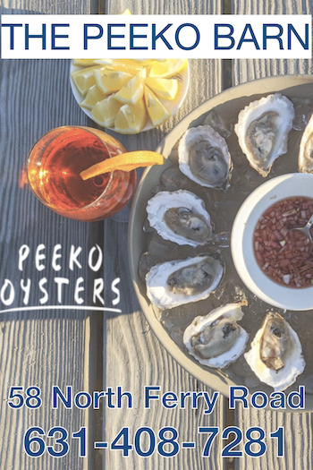 Peeko Oysters Biz Card