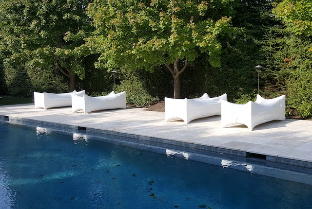 East End Mobile Shrink Wrap Pool Chaises