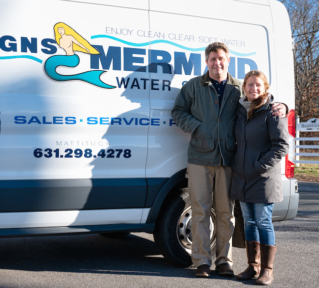 Mermaid Water Solutions, proprietors: Amanda and Greg 